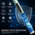 ARECTECH Rechargeable Electric Candle Lighter Arc Plasma Windproof Lighter for Candle Kitchen Birthday Gift for Mom Men Wife with Type-C Cable Gre...