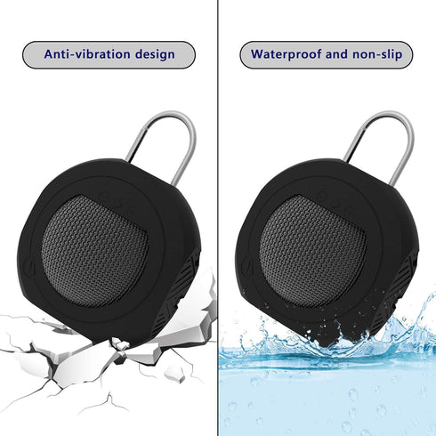 Geekria Silicone Speaker Case Cover, Compatible with JBL Clip 3 Case, Protective Waterproof Soft Skin, Replacement Bluetooth Speakers Travel Carry...