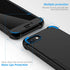 ORETECH Designed for iPhone SE 2020 / SE 2022/7 / 8 Case with 2 x Tempered Glass Screen Protector 360° Fully Protection Hard PC Soft TPU Shockproo...