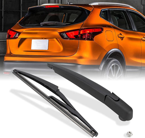 Rear Windshield Wiper Arm Blade Assembly Kit Compatible with 2014-2020 Nissan Rogue, 2017-2020 Nissan Rogue Sport, 2013-2020 Nissan Pathfinder Rea...