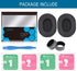 Cooling Gel Replacement Ear Pads for Razer BlackShark V2 / V2 PRO Gaming Headset, Ear Cushions with ICE Silk Fabric Softer Memory Foam Noise Cance...