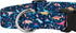 Country Brook Petz - Deluxe Dinosaurs Dog Collar - Made in The U.S.A. - Critter Corner Collection featuring Creature Themed Designs (1 Inch, Large...