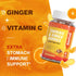Turmeric Curcumin Gummies 500mg for Adults, with Black Pepper, Ginger Root, Vitamine C, Low Sugar Fruit Gummies, Orange Flavor - 120 Gummies...
