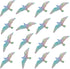 Anti Collision Window Stickers for Birds, Glass Window Decals Clings for Bird Strikes, Stop Birds from Hitting Windows, Seagull, 16 Pieces...