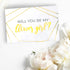 Pop Fizz Designs Flower Girl Proposal Box Set (2 Pack) | Marble Style...
