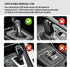 2PCS 5 Speed Car Gear Shift Cover,Anti Slip Silicone Shift Knob Cover Car Decorations Protects Shift Knobs,Universal Manual Shifter Cover Car Acce...