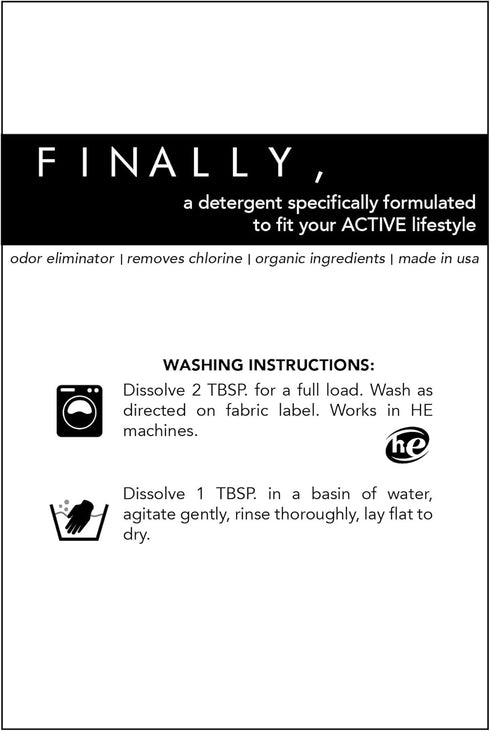Forever New Stretch Active Wear Laundry Detergent, Powder, Original Scent, 4 Ounce - Ideal for Workout Clothes, Swimwear, Yoga Wear, Athletic Gear...