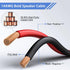 9.9FT RCA to Speaker Bare Wire Cable, Heavy 14 Gauge Speaker Bare Wire Cables to RCA Plug Adapter Repair Speaker Cord for Speakers Amplifier TV Su...