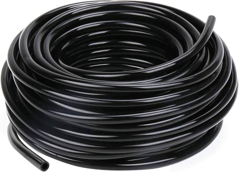 Hourleey 50 Feet Blank Distribution Tubing Irrigation Drip Hose, 1/4 Inch Drip Line...