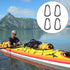 Kayak Paddle Clip Universal Kayak Paddle Mount Holder Clip & Locking Links Clip with Hardware...