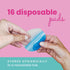Soothing Gel Pads, Instant Cooling Relief for Sore Nipples, Made Without BPA, Hydrogel Pads for Breastfeeding, Aloe Vera Infused 16 Count...