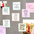 Juvale Inspirational Bible Magnets for Lemon Kitchen Decor & Accessories - 8-Pack 2.5-Inch Square Metal Magnets - Refrigerator Decor with Faith Qu...