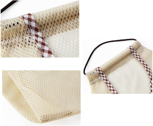 hatisan Reusable Hanging Storage Mesh Bags Durable & Strong Fruit and Vegetable Mesh Bags/Pulling resistance Storage Tote Bags for Garlics, Potato...