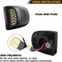 RUXIFEY LED License Plate Lights with Red OLED Neon Tube Compatible with Chevy Silverado Suburban Tahoe GMC Sierra 1500 2500 3500 HD Escalade EXT,...