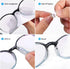 2.5mm Eyeglasses Air Bag Stick on Silicone Nose Pads-Upgrade 10Pairs Eyeglasses Nose Pads for Plastic Frame-for Sunglasses Anti-Slip-Glasses Repai...