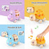 Baby Car Toy for 12 18 Months, Rattle and Roll Soft Rubber Vehilces for 1 2 3 Year Old Toddlers, 3 PCS Push and Go Friction Powered Cars, First Id...