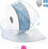 Morex Ribbon 7416.60/50-602 Swirl 2.5" X 50 YD Nylon Sheer Curling Wired Glitter Ribbon, Ice Blue, Holiday Ribbons for Crafts and Christmas Decora...