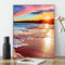ACENGXI Beach Sunset Paint by Numbers Beach Paint by Numbers Sunset DIY Canvas Paint by Numbers Sea Acrylic Painting by Numbers Sunset Beach Paint...