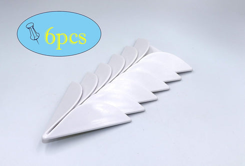 FGen 6pcs Wall Paste Does Not Fall Off Firmly Triangle Type Self-Adhesive Towel Hook...