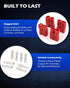 Orion Motor Tech Wire Connector 4 Pack, 50A Wire Harness Plug Kit for 6-12 Gauge Cables, 12V-36V Battery Quick Connect Disconnect Set for Car Bike...
