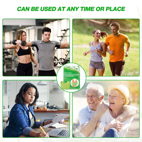 Natural Knee Patch, Long Lasting Relief of Joint Uncomfortable Wormwood Extract Sticker, Knee Patches (24)...