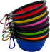 Collapsible Dog Bowl, 6 Pack, Portable, Safe, Reusable, Suitable for Indoor and Outdoor Use...