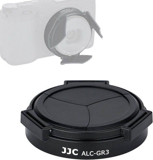 GR3 Auto lens Cap, GR III Cap, JJC ALC-GR3 Auto Lens Cap Open & close automatically GRIII Lens Cap, Compatible with Ricoh GRIII GR 3 Camera...