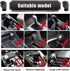 1 PC Universal Car Shift Knob Cover, Comfortable Shifting Universal Anti-Slip Auto Knob Gear Stick Protector for Men Women, Vehicle Accessories (B...