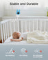 Baby Monitor Mount Smart Baby Monitor, 17 Inch Flexible Versatile Twist Baby Camera Mount for Cameras with 1/4 Threaded Holes, No Tools or Wall Da...