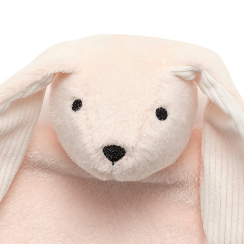 Lambs & Ivy Pink Bunny Soft Baby/Child/Toddler Plush Lovey Security Blanket...