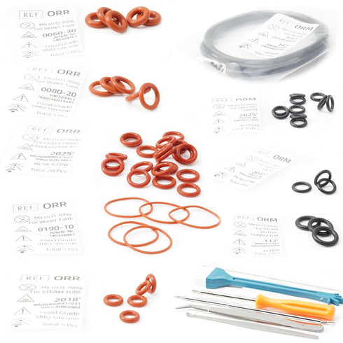 The O-Ring Repair Kits use to Solve The Leakage Problem of GAGGIA Semi Automatics Series Coffee Machines...