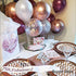 Graduation Party Decorations 2025 Maroon Gold Decorations Burgundy Classic Rose Gold Balloons 20pcs for Burgundy White Birthday Party Decorations ...