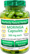 150 Moringa Capsules Made With USDA Certified Organic Moringa Leaf Powder, Net Weight of 500mg per Capsule...