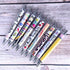 YJ PREMIUMS 8PC Teacher Pen | Fun Cute Funny Cool Best Pens for Teacher Set Pack Teach Love Inspire Writing School Sayings Preschool Appreciation ...