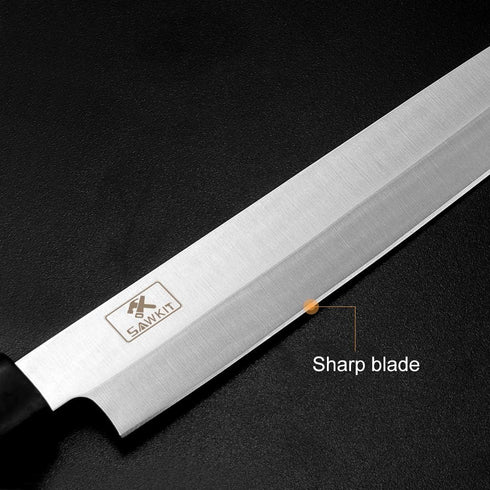Sashimi Sushi Knife 7-9 Inch/Fish Perfect Boning Knives/Bread Chef's/For Cutting Sushi/Sashimi Fish Filleting Slicing/Very Sharp Stainless Steel B...
