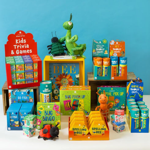 Talking Tables Fun Spelling Bee and Quiz Travel Pocket Game for Home or Journeys - Educational Trivia Cards with Trivia Challenges, for Boys or Gi...