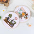 LOMOHOO 4 Sets Cat Embroidery Kit for Beginners, Embroidery Practice kit with Cute Cat Pattern, Stamped Cross Stitch for Embroidery Starters, Craf...