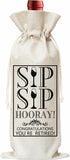 Retirement Wine Gift Bag, Funny Sip Wine Bags for Wine Bottle Retirement Gifts for Women Men 2024, Retirment Party Decorations, Goodbye Farewell L...