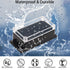 Junction Box IP65 Waterproof ABS Plastic Electrical Project Case Power Junction Boxes, Clear Cover Project Box with Fixed Ear 6.22x3.54x2.36 inch ...