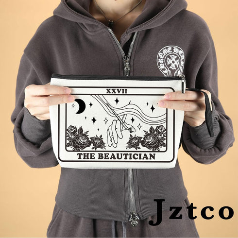 Hairdresser Gifts Beauty Gifts Makeup Bag Skincare Bag Christmas Birthday Gifts for Her Women Beautician Hair Stylist Artists Bestie Therapist Fri...