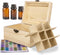 Essential Oil Storage Box High Capacity Wooden Essential Oils Display Organizer Stand Holder for 15 ml Bottles Nail Polish Collection....