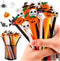 30 Pcs Halloween Pens, Pumpkin Skull Heads Ghost Bat Shape Pens, 0.5 MM Bulk Black Rollerball Pen for Halloween Thanksgiving Party Supplies School...