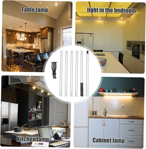 1 Set LED Bulb Changer high Ceiling with Pole Bulb Changer for Light Bulbs Bulb Changer for Flood Light Bulbs 4 Piece Set Removal Tool Ceiling Lig...