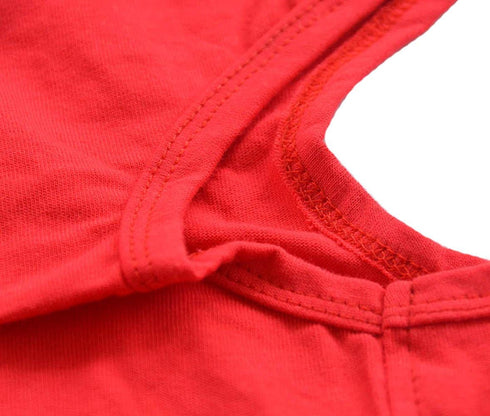 2019 Pet Clothes Dog Clothing Blank T-Shirt Tanks Top Vests for Small Medium Large Size Dogs 100% Cotton Dog Summer Vest Classic Red L...