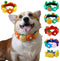 Dog Fruit Wreath Collar, Adjustable Pet Necklace Felt Collar Dog Flower Necklace for Large Dogs Chrismas New Year Birthday Dress-up Party(Pineappl...