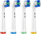 Toothbrush Heads, Electric Toothbrush Replacement Toothbrush Heads Compatible with Oral B Braun 7000/Pro 1000/9600/ 5000/3000/8000 (4 Pack)...