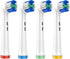 Toothbrush Heads, Electric Toothbrush Replacement Toothbrush Heads Compatible with Oral B Braun 7000/Pro 1000/9600/ 5000/3000/8000 (4 Pack)...