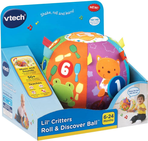 VTech Lil' Critters Roll & Discover Ball,Multicolor...