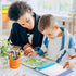 WorkLion Hole Puncher 3 Ring – Blue Portable Metal Hole Punch Single for Binder, 5 Sheet Capacity...