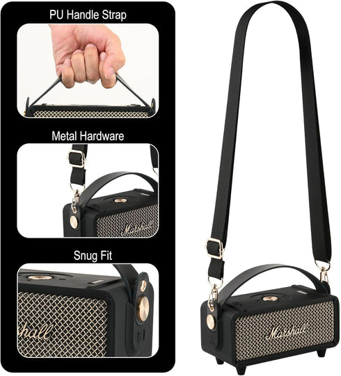 TXEsign Silicone Cover Case for Marshall Emberton II Bluetooth Speaker, Protective Skin Cover Travel Carrying Case Replacement Speaker Cover with ...